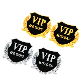 2 ЕЛЕМЕНТА Автомобили стикер MOTORS Емблемата на Иконата на VIP Стикер за Фолксваген VW Golf 4 6 7 GTI Tiguan Passat B5 B6 B7 CC