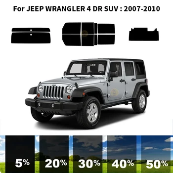 Предварително Обработена нанокерамика car UV Window Tint Kit Автомобили Прозорец Филм За JEEP WRANGLER 4 DR SUV 2007-2010