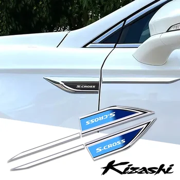2 бр. автомобилни аксесоари за страничните врати, автомобилни стикери за suzuki scross s-cross sx4 kizashi