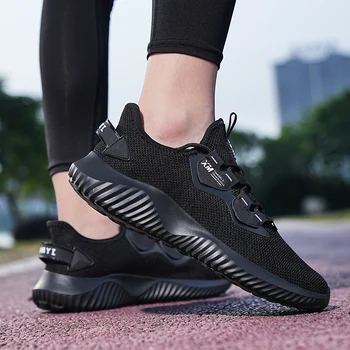 Модни мъжки обувки, ежедневни обувки на платформа, Zapatos, Леки и Удобни маратонки, Дишащи Пешеходни Zapatillas Hombre