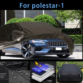 За polestar-1 Външна защита, пълни с автомобил сеат, козирка от сняг, Водоустойчив прахозащитен външни автомобилни аксесоари