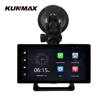 Безжична CarPlay Pad Android Auto Tablet Linux Система с 5-инчов LCD сензорен Екран AUX вход FM Bluetooth 5,0 Мултимедиен плеър