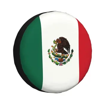 Калъф за гуми с флага на Мексико, протектор резервна гума 4WD 4x4 АВТОБУСА, за Toyota Land Cruiser Prado 14 