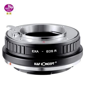 K &F Concept EXA-EOS R за закрепване на обектива Exakta за радиочестотна камера Canon EOS Корпус EOS R3, R5 R6 Преходни пръстен за обектива RP