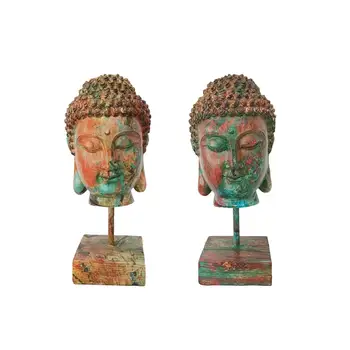 Тайландски Статуя На Главата На Буда Будистка Статуя На Изделия От Смола 9 