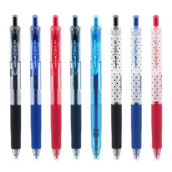 1 Брой Сгъваем гел писалка Mitsubishi Uni-ball Вода RT pena warna gel Pen Ultra Fine UMN-138 произведено в Япония