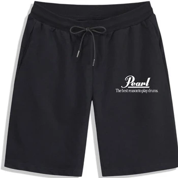 Мъжки къси панталони с логото на Pearl Drum за мъже cool cool