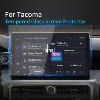 За TOYOTA Tacoma 2024 Протектор на Екрана От Закалено Стъкло, Защитно Фолио Carplay Panel Media Video Аксесоари За Интериор на Автомобил